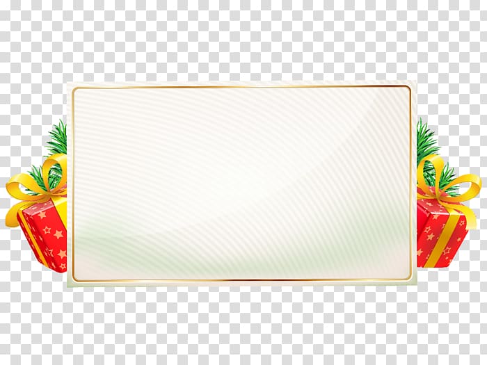 Borders and Frames Christmas Tinsel Frames , christmas transparent background PNG clipart
