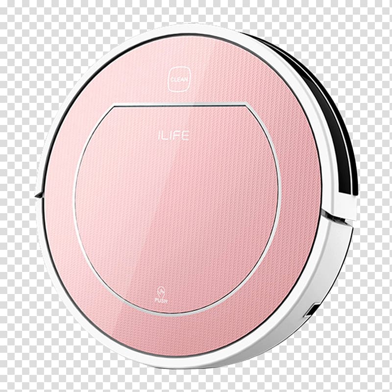 Robotic vacuum cleaner ILIFE V7S Cleaning, robot transparent background PNG clipart