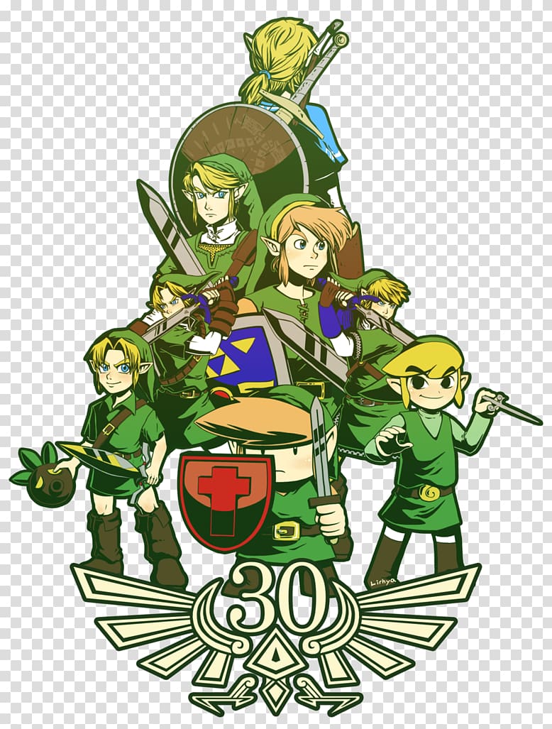 T-shirt The Legend of Zelda: Phantom Hourglass Art Link, the legend of zelda transparent background PNG clipart