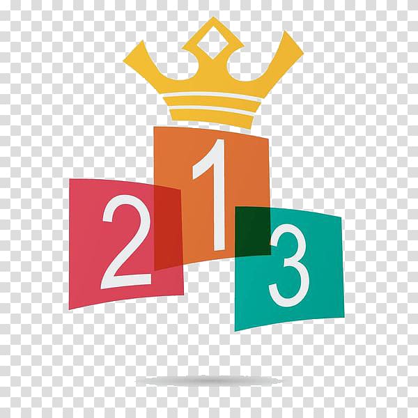 top three with crown transparent background PNG clipart