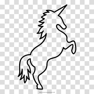 Unicorn Pegasus Coloring book Drawing Horse, unicorn transparent background PNG clipart thumbnail