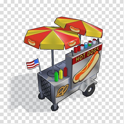 Hot dog stand Hot dog cart Cartoon , Hotdog transparent background PNG clipart