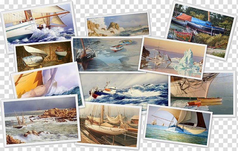Watercolor painting Shipyard Art Sailing ship, painting transparent background PNG clipart