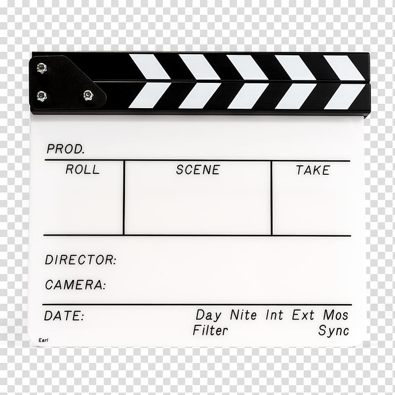 Clapperboard Film Script supervisor Screenplay, others transparent background PNG clipart