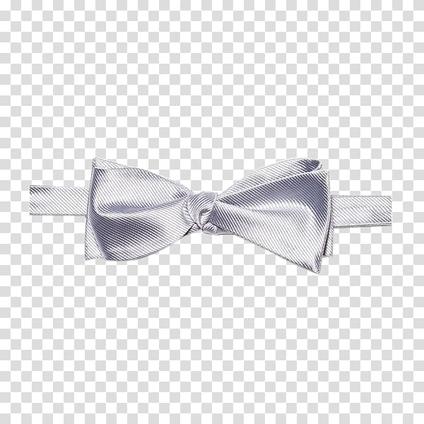 Bow tie Necktie Scarf Ribbon Silver, ribbon transparent background PNG clipart