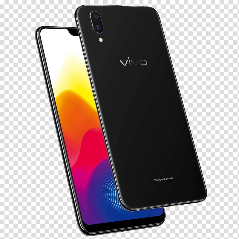 Vivo X21 Smartphone (Unlocked, 6GB RAM, 128GB, Black) Feature phone Vivo V7+, smartphone transparent background PNG clipart