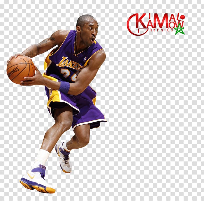 Los Angeles Lakers Basketball Athlete Slam dunk , kobe bryant transparent background PNG clipart