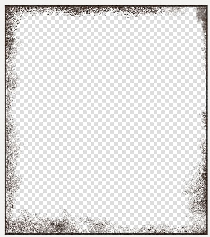 Black and white Square Area Pattern, Creative black frame transparent background PNG clipart