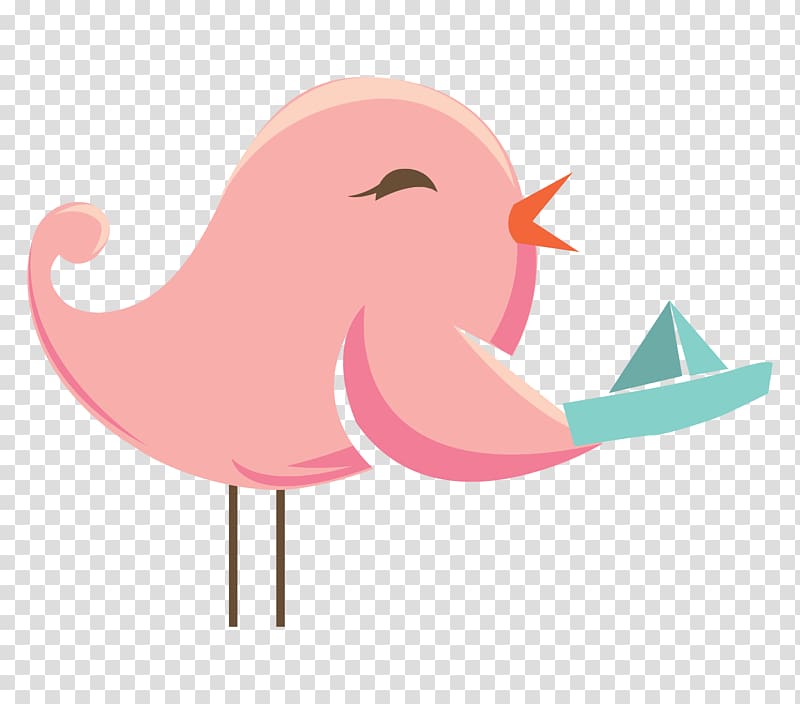 Water bird Vertebrate Beak, origami transparent background PNG clipart