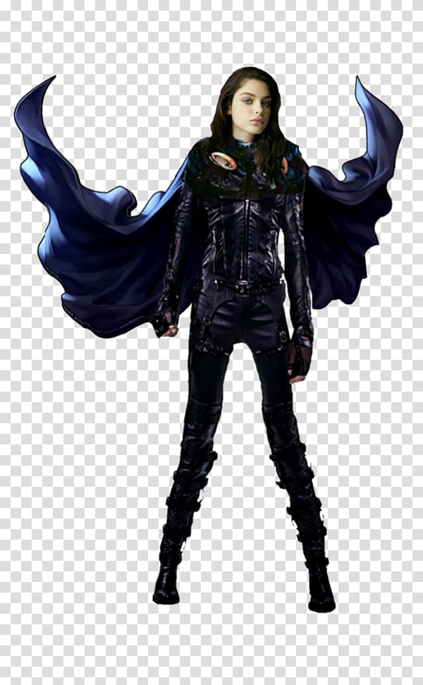 Raven Starfire Nightwing Robin Cyborg, raven transparent background PNG clipart