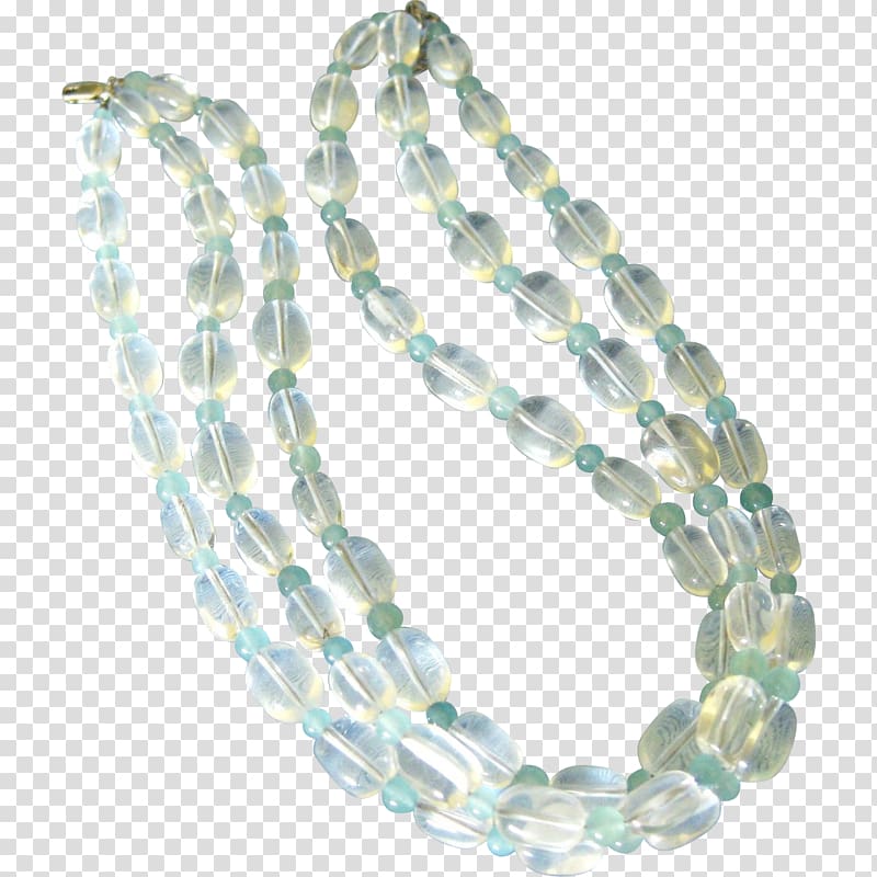 Turquoise Glass beadmaking Necklace Glass beadmaking, necklace transparent background PNG clipart