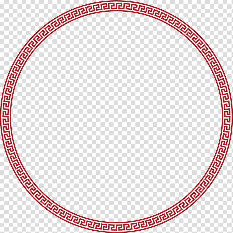 red Greek key circle illustration, M.U.G.E.N Character Sprite Google Sites Nintendo Entertainment System, Circular border transparent background PNG clipart