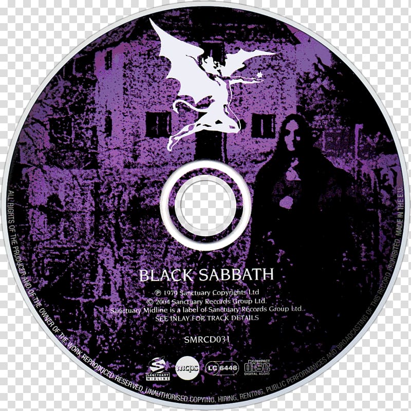 Compact disc Black Box: The Complete Original Black Sabbath Music Album, Black Sabbath transparent background PNG clipart