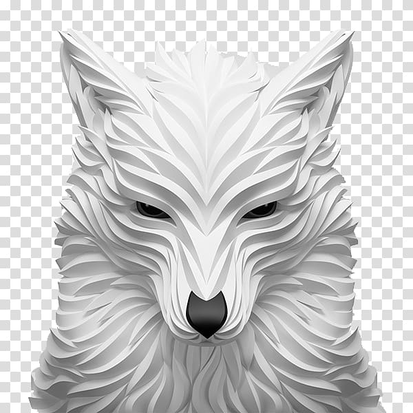 illustration of wolf, Gray wolf 3D computer graphics Digital art Illustration, Wolf transparent background PNG clipart