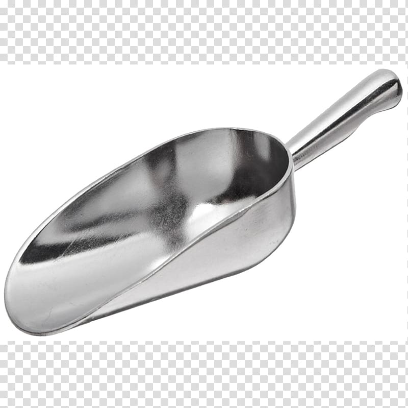 Food Scoops Aluminium Pail Length Ounce, stainless steel spoon transparent background PNG clipart