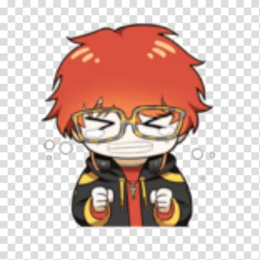 Mystic Messenger Emoji Sticker Emoticon, Emoji transparent background PNG clipart