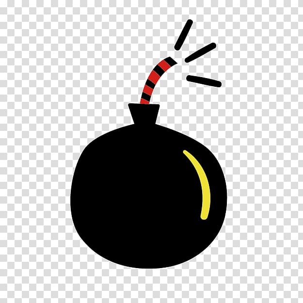 Clash Royale Bomb , Black cartoon bomb transparent background PNG clipart