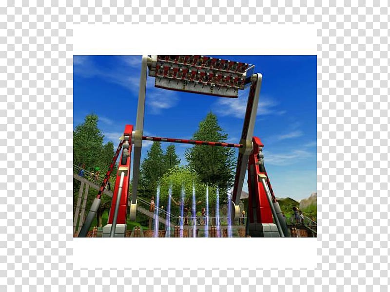 Roller coaster Leisure Sky plc, Rollercoaster Tycoon 2 transparent background PNG clipart