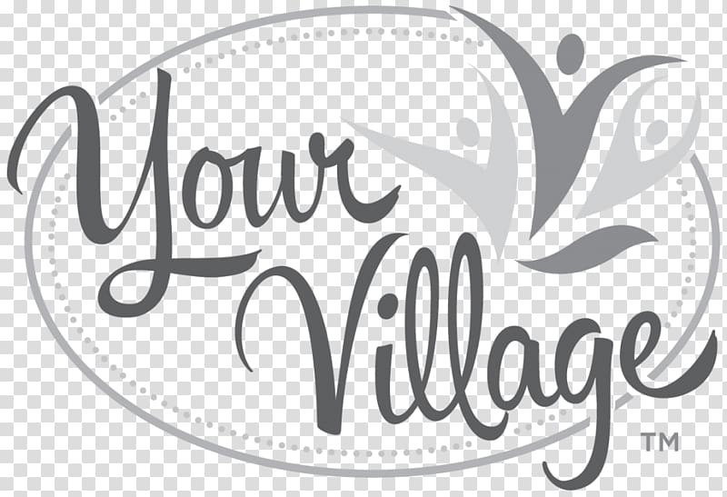 Logo Brand Font Your Village, birth transparent background PNG clipart