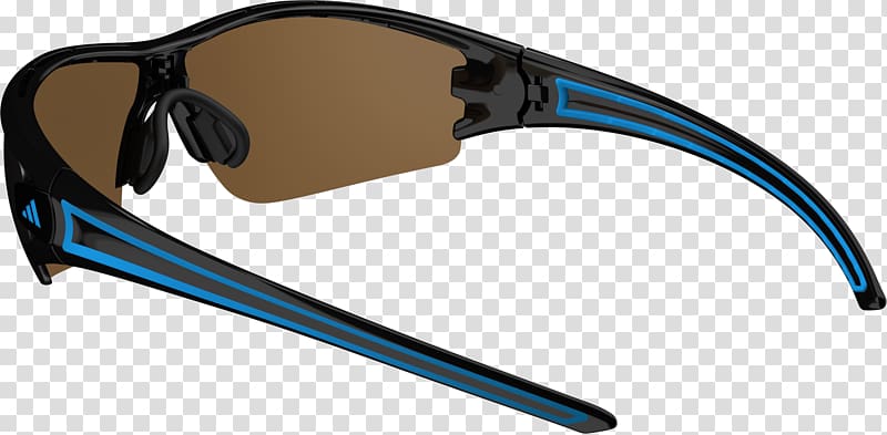Goggles Sunglasses Adidas Evil Eye Halfrim Pro chromic lens, Sunglasses transparent background PNG clipart