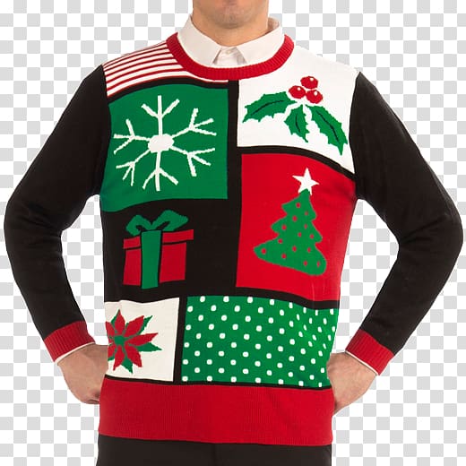 Christmas jumper Sweater Clothing Christmas ings, Winter Party transparent background PNG clipart