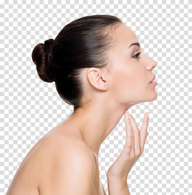 right side of woman, Neck Plastic surgery Beauty Rhytidectomy, Peugeot Europe and the United States beautiful model transparent background PNG clipart