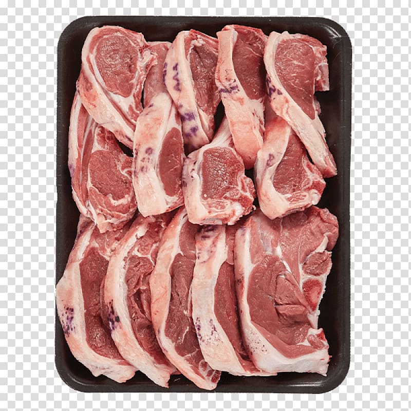 Bacon Venison Lamb and mutton Meat chop, lamb meat transparent background PNG clipart