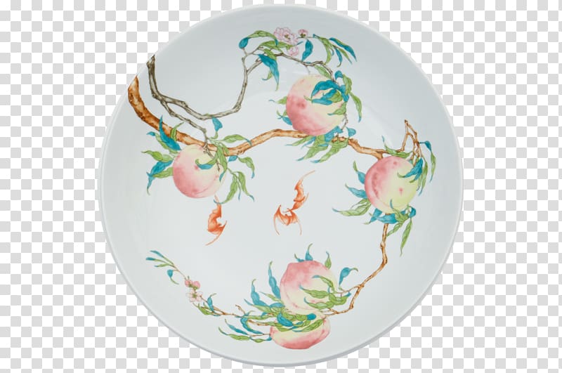 Porcelain Plate Mottahedeh & Company Bowl Antique, plum blossom pattern transparent background PNG clipart