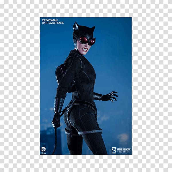 Catwoman Batman Sideshow Collectibles 1:6 scale modeling Action & Toy Figures, catwoman transparent background PNG clipart