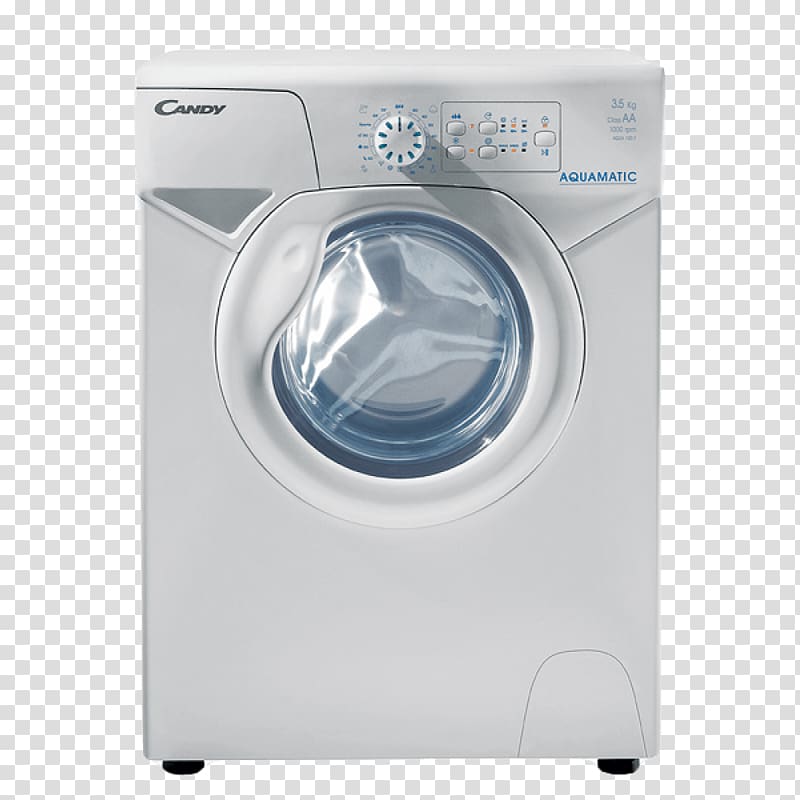 Candy AQUA 100F Washing Machines Candy AQUAMATIC Aqua 1042 D1 Home appliance, candy transparent background PNG clipart
