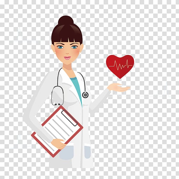 nurse illustration, Physician Disease Health Medical diagnosis, Female doctor transparent background PNG clipart