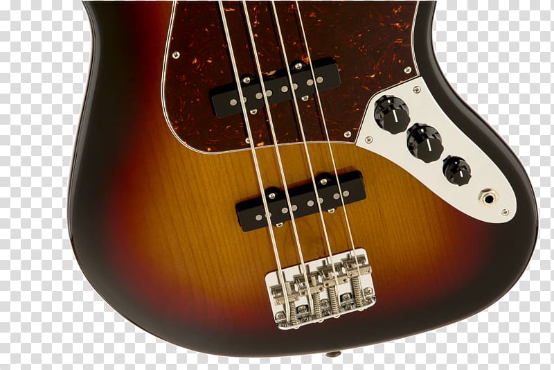 Bass guitar Fender Standard Jazz Bass Acoustic-electric guitar Fender Jazz Bass, Bass Guitar transparent background PNG clipart