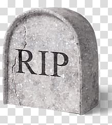 Rip gravestone illustration, RIP Grave, miscellaneous, graveyard png