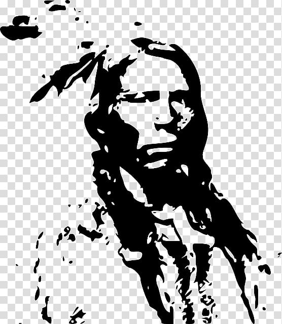 Crazy Horse T-shirt , indian transparent background PNG clipart