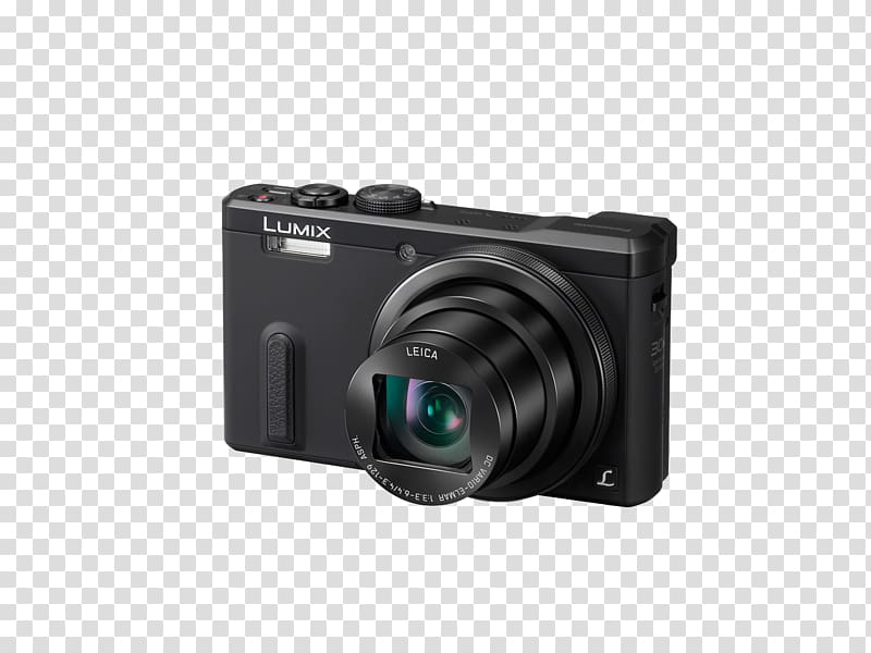Panasonic Lumix DMC-TZ60 Point-and-shoot camera Camera lens, camera lens transparent background PNG clipart