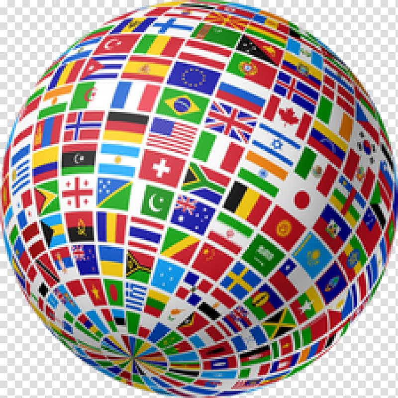 globe illustration, Flags of the World Globe Flag of Earth, International transparent background PNG clipart