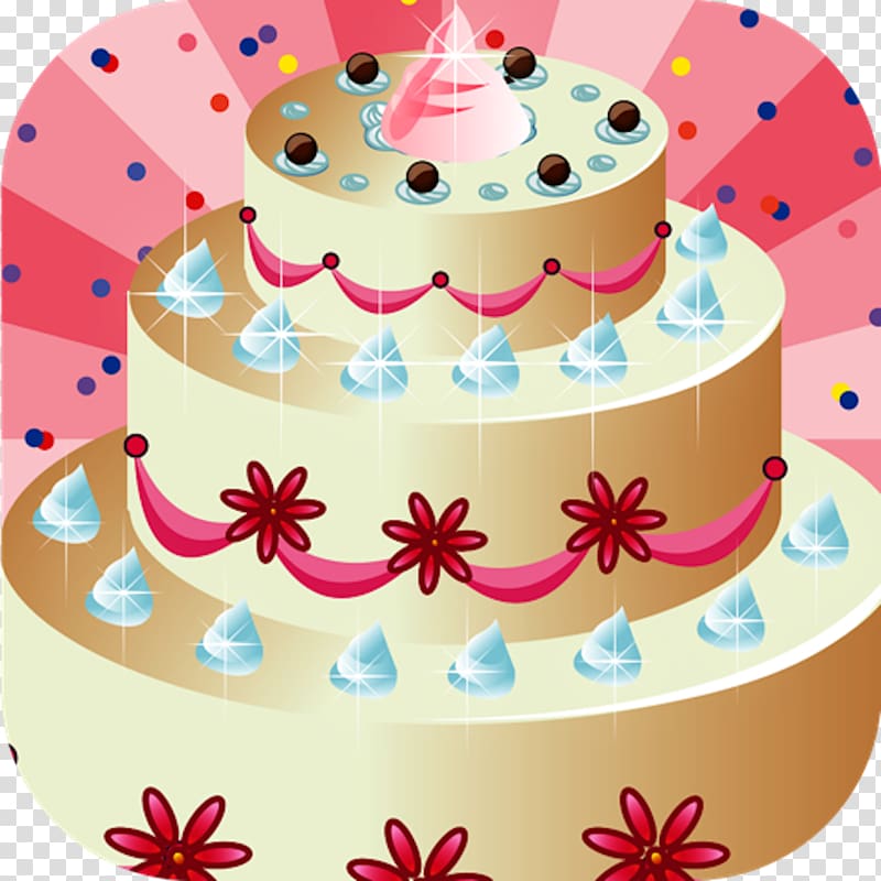 Birthday cake Sugar cake Torte Cake decorating Frosting & Icing, to enjoy the delicious time transparent background PNG clipart