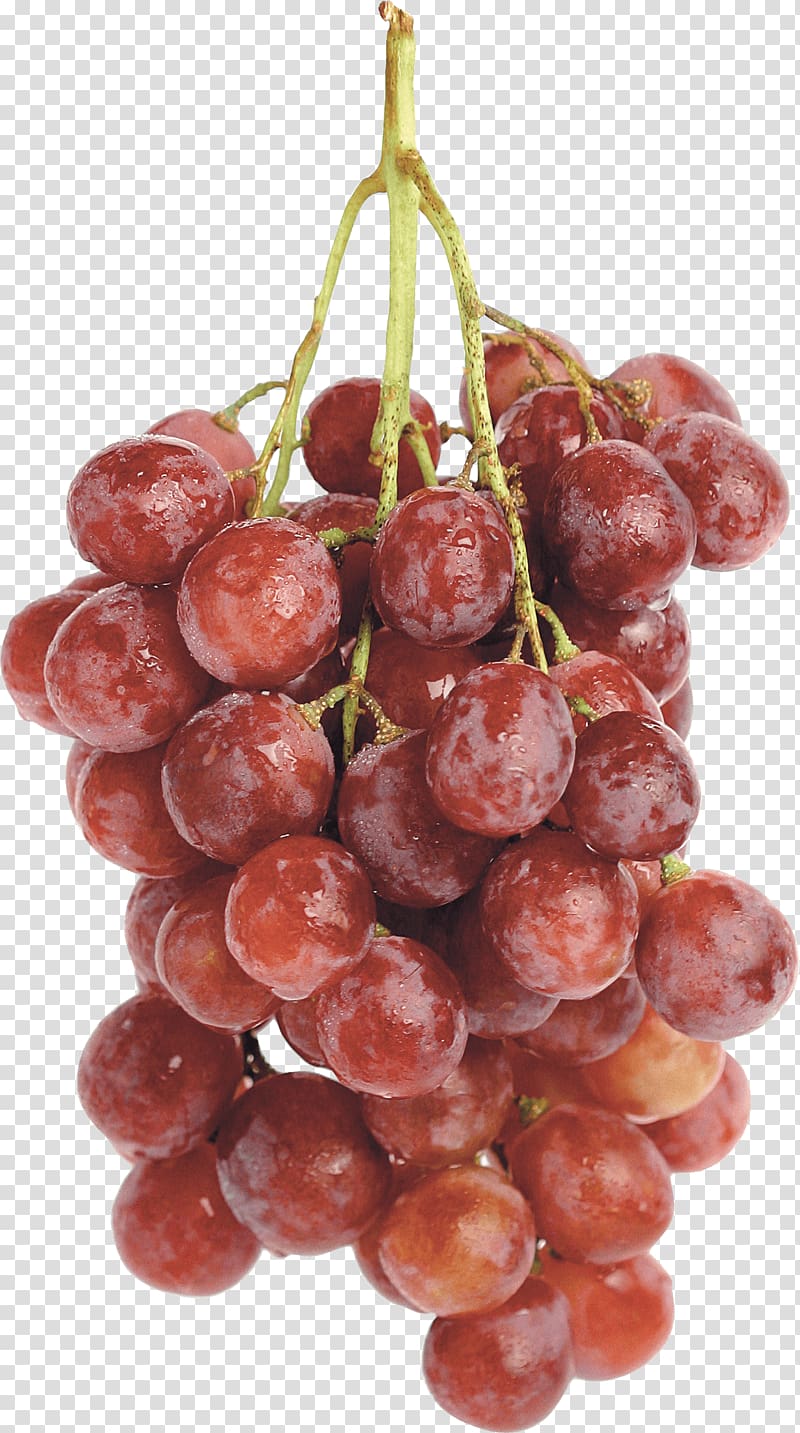 Wine Juice Grape, Red Grape transparent background PNG clipart