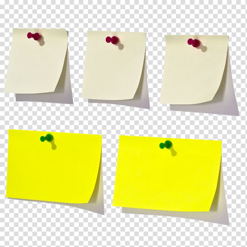Paper Post-it note Sticker, Notes transparent background PNG clipart