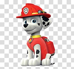 PAW Patrol Marshall illustration, Paw Patrol Marshall transparent background PNG clipart