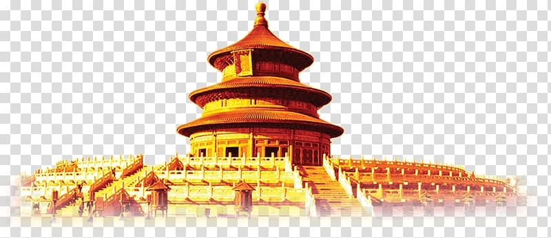 Summer Palace Temple of Heaven Great Wall of China Tiananmen Ming tombs, The magnificent Forbidden City transparent background PNG clipart