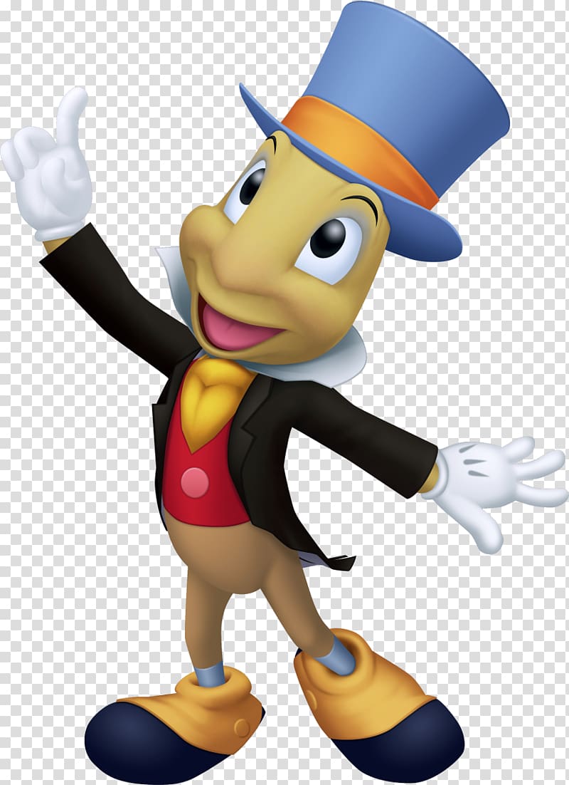 Jiminy Cricket Kingdom Hearts Coded When You Wish Upon a Star Film, ucket transparent background PNG clipart