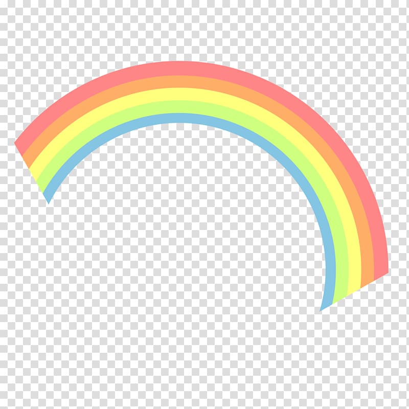 Rainbow Arc, rainbow transparent background PNG clipart