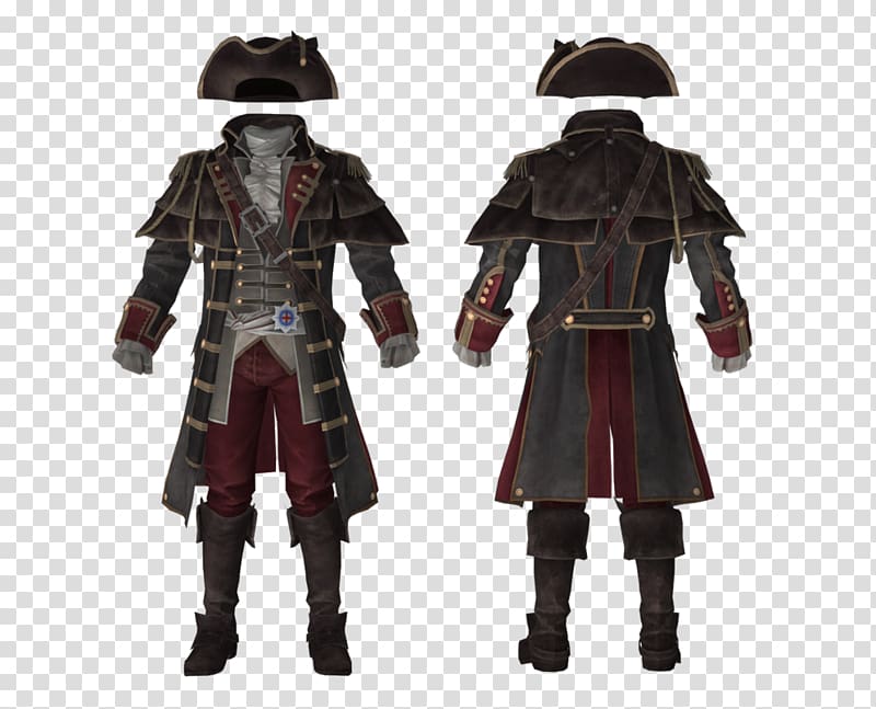 Assassin\'s Creed Syndicate Assassin\'s Creed Rogue Assassin\'s Creed IV: Black Flag, Freedom Cry Knights Templar Abstergo Industries, outfit transparent background PNG clipart