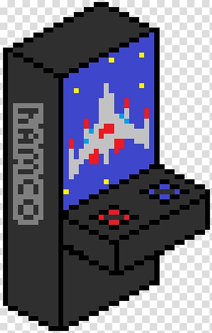 Minecraft Pixel art Galaga Video Game Consoles, game consoles transparent background PNG clipart