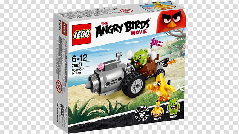 Lego Angry Birds LEGO 75821 The Angry Movie Birds Piggy Car Escape Hamleys Lego City, Lego Angry Birds transparent background PNG clipart