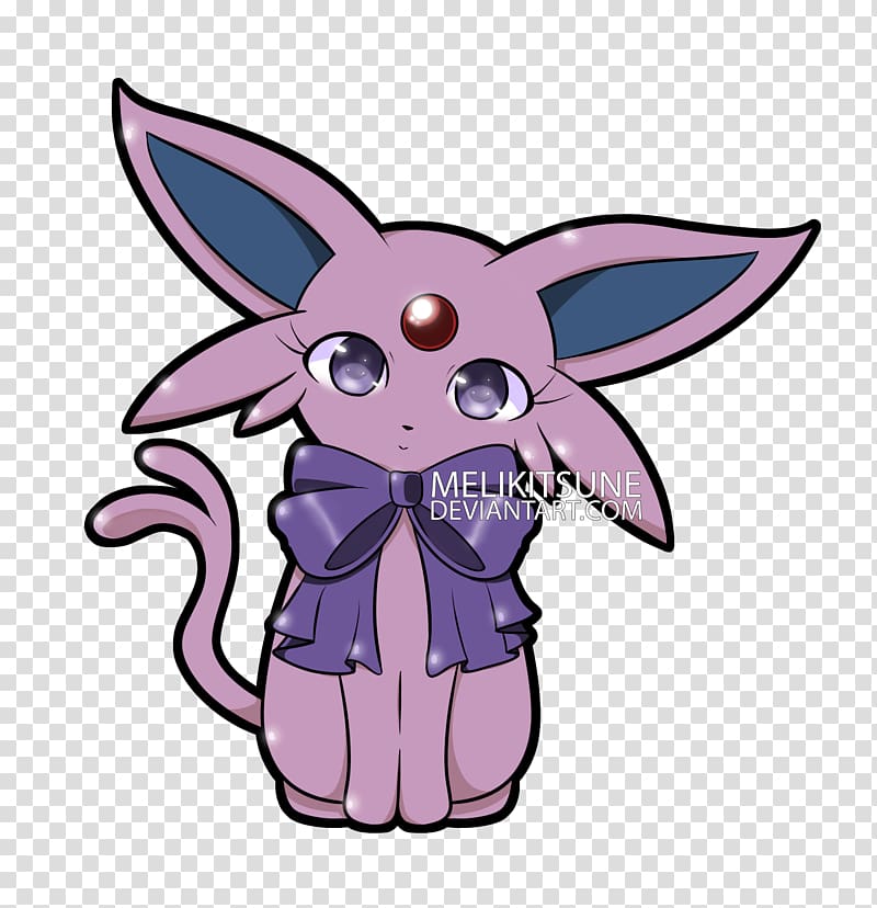 Espeon Umbreon Chibi Eevee Pokémon, Chibi transparent background PNG clipart