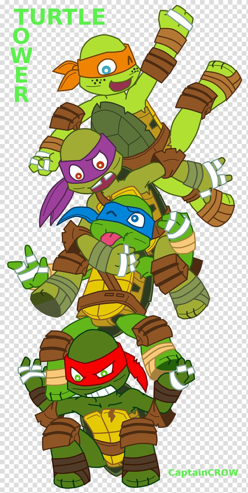 Raphael Michaelangelo Teenage Mutant Ninja Turtles Splinter Mutants in fiction, Turtle Tower transparent background PNG clipart