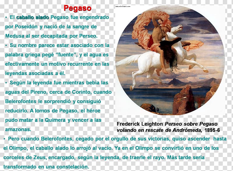 Perseus and Andromeda Danaë Medusa, pegasus transparent background PNG clipart