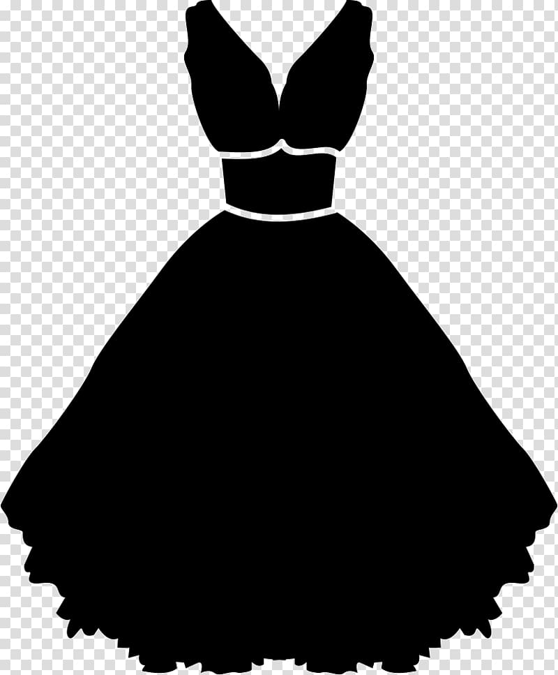 Wedding dress Little black dress Gown Clothing, dresses transparent background PNG clipart